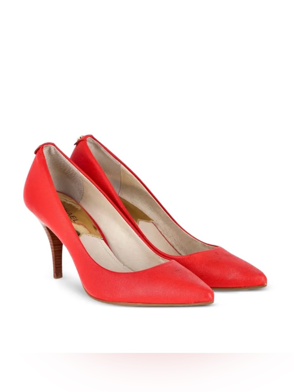 Michael Kors - Flex Red Scarlet Leather Pumps